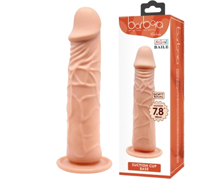 20 cm Realistik Vantuzlu Dildo Penis